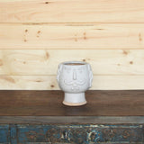 HomArt - White Ceramic Cachepot - Duke