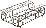 Boston International - Napkin / Guest Towel Holder -  Garden Gate Antique Brass