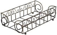 Boston International - Napkin / Guest Towel Holder -  Garden Gate Antique Brass
