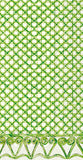Boston International - Paper Guest Towel 16 Count - Botanical Cane Green