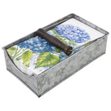 Boston International - Metal Napkin Holder - Silver w/ Weight