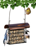 GC - Songbird Essentials - Deluxe Double Suet Cage w/Copper Metal Roof