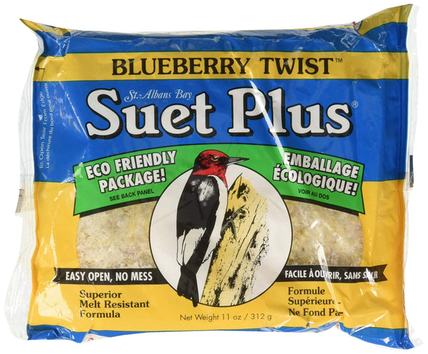 GC - Wildlife Science - 11 oz Suet Cake - Blueberry Twist Blend