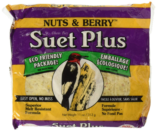 GC - Wildlife Science - 11 oz Suet Cake - Nuts & Berry Blend