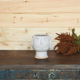HomArt - White Ceramic Cachepot - Duke