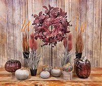 Boston International - Small Glass Pumpkin - Twilight Grey