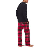 Bedhead - Men's Henley Flannel PJ Set - Nicholas Plaid - X-Small