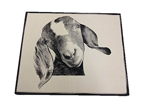 Eric & Christopher - Stretched Canvas Screen Print Picture - Goat