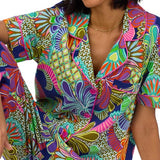 BedHead - Stretch S/S Capri PJ Set - Zanzibar - Small