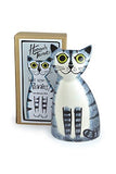 Hannah Turner - Money Bank - Grey Tabby