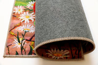 Olivia's Home - 32" x 22" Accent Rug - Bird Seed Barrel