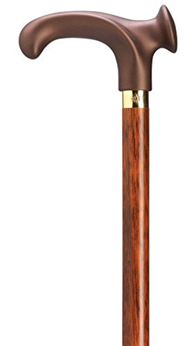 Harvy Canes - 36" Brown Grip Handle - Right Handed
