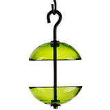 Couronne - Mosaic Birds Double Hanging Poppy Feeder - Lime