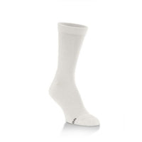 World's Softest Socks - Support Fit - Crew - White - Medium