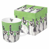 Paper Products Design, Mug In Gift Box Lemur Amigos