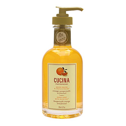 Cucina Sanguinelli Orange & Fennel Liquid Hand Soap Pump (Small) 6.7oz