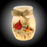 Stony Creek - Frosted Glass - 3" Lighted Vase - Seasonal Celebration