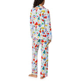 BedHead - Stretch L/S Pajama Set - A City Christmas - X-Large