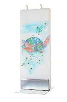 Flatyz - Twin Wick Flat Candle - Sea Turtle