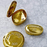 Jonathan Adler - Brass Pill Box - Viagra