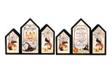 Stony Creek - 12" Illuminated 3 Panel Glass - Black Hat