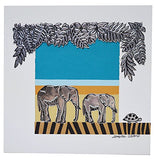 Iconz Art - Metal Collage Wall Art - Rainforest Ellies