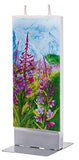Flatyz - Twin Wick Flat Candle - Fireweed in The Alaska Mountains