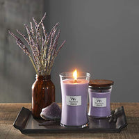 WoodWick - Large Crackling Candle - Lavender Spa