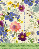 Studio M - 20" Art Pole - Summer Flowers