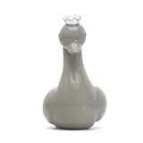 Child To Cherish - Swan w/ Silver Crown - Gray