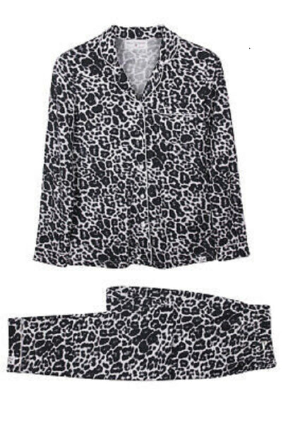 Pretty You London - Bamboo Pajama Set - Luxe Leopard - Size 8
