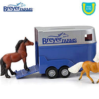 Breyer - Land Rover & Tag-a-Long Trailer w/ Horses Playset