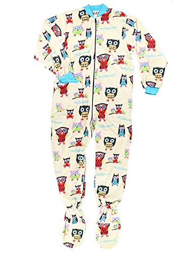 Lazy One - Child's Footeez Pajama's - "Owl Yours" - 3T