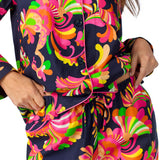 BedHead - S/S Woven Cotton Poplin Cropped PJ Set - Theodora - Large