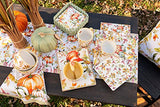 Boston International - 5" Party Bowl & Spreader - Pumpkin Love