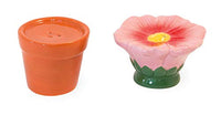 Boston International - Salt & Pepper Set - Flower Pot
