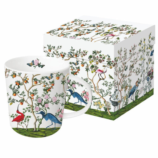 Paperproducts Design - 13.5 oz. Mug - Bird & Branch Chinoiserie