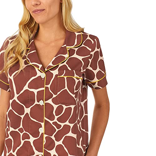 BedHead - Short Sleeve Shorty PJ Set - Giraffe - Small