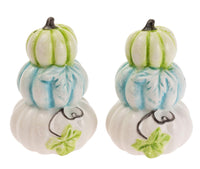 Boston International - Salt & Pepper Set - Chinoiserie Pumpkins