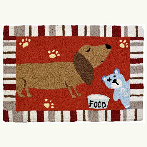 Jellybean - Indoor/Outdoor Rug - Daschund Dinner