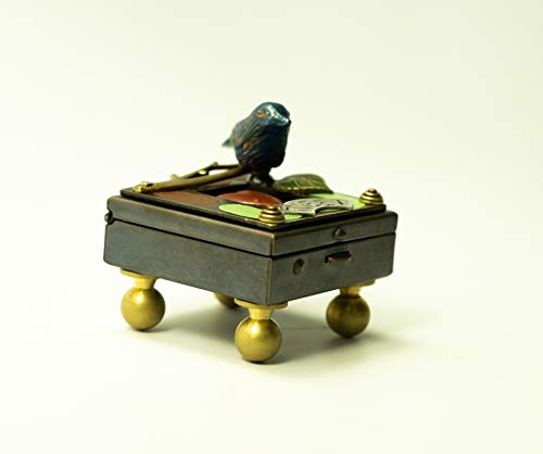 Mullanium - Steampunk Inspired Box - Tweet w/ Blue Bird