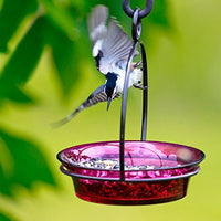 Couronne - Hanging Cuban Bird Bath or Feeder - Red