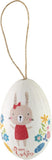 Boston International - Bag of 12 Printed Hanging Eggs - Playful Bunnies