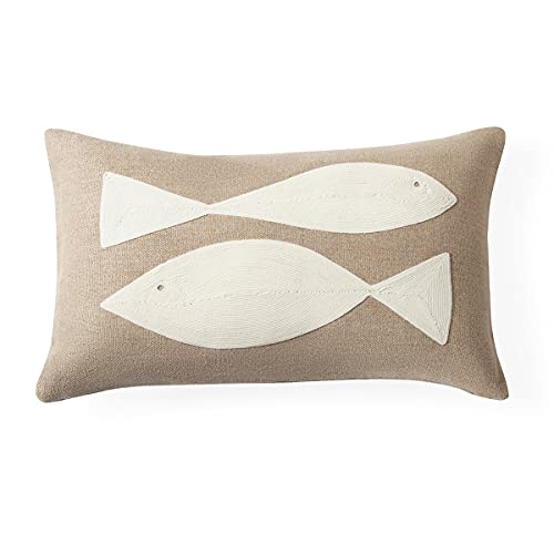 Jonathan Adler - Throw Pillow - Biarritz Fish