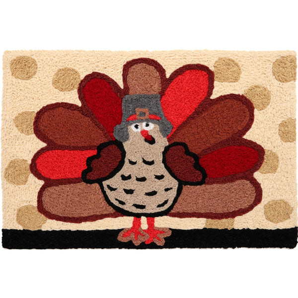 Jellybean - 30"x20" Indoor/Outdoor Accent Rug - Give Thanks Happily