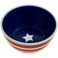 Boston International - Candy Bowl - Red Stripe Blue Star