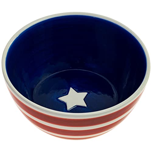Boston International - Candy Bowl - Red Stripe Blue Star