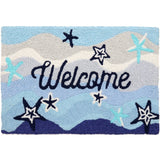 Jellybean - 30x20 Indoor/Outdoor Accent Rug - Welcome Starfish