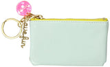 BAN.DO - Zip Keychain Money Coin Pouch - Mermaid Blue & Gold
