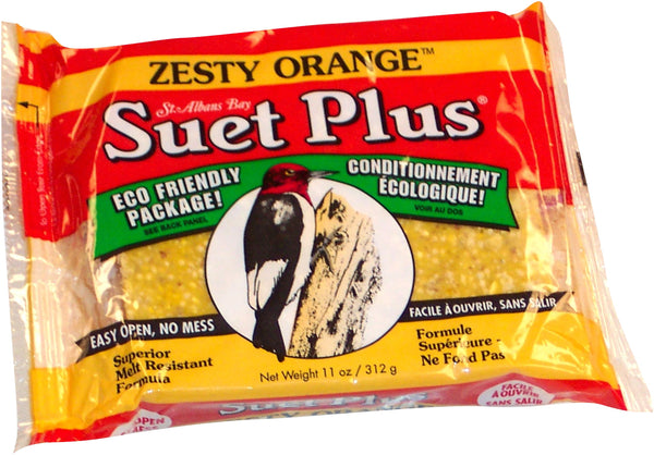 GC - Wildlife Science - 11 oz Suet Cake - Zesty Orange Blend